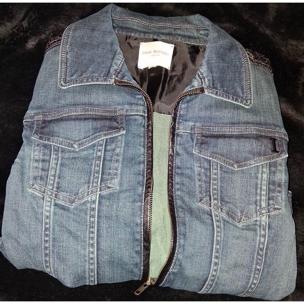 Isaac Mizrahi vintage denim/spandex sz medium